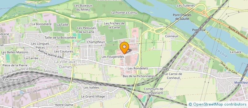 localisation de l'entreprise ALPHA TEST à LA VILLE-AUX-DAMES