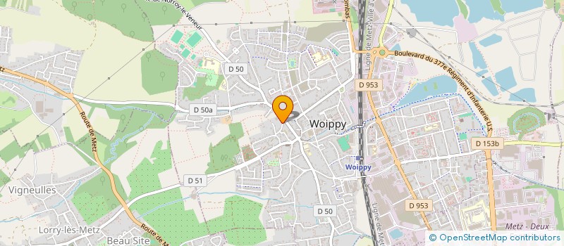 localisation de l'entreprise ALPHA TITRES  SAULNY