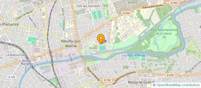 localisation de l'entreprise ALPHA TOPO à NEUILLY-SUR-MARNE