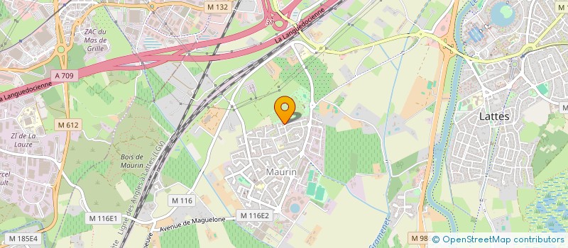 localisation de l'entreprise ALPHA TRAITEUR à LATTES