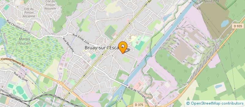 localisation de l'entreprise ALPHA TRANS EL BRIK  BRUAY-SUR-L'ESCAUT