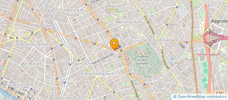 localisation de l'entreprise ALPHA TRANSPORT  PARIS