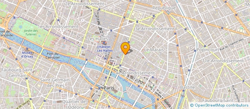 localisation de l'entreprise ALPHA TRANSPORT à PARIS