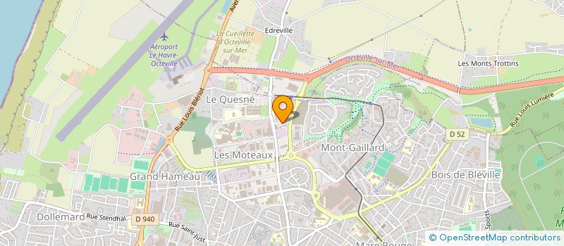 localisation de l'entreprise ALPHA TRAVAUX à LE HAVRE