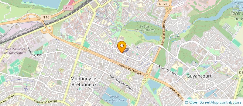 localisation de l'entreprise ALPHA UMI  GUYANCOURT