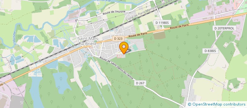 localisation de l'entreprise ALPHA USINAGE à CHAMPAGNE