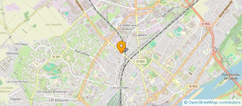 localisation de l'entreprise ALPHA VENDOME  BLOIS