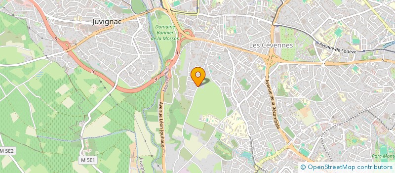 localisation de l'entreprise ALPHA VISA CONGRES à MONTPELLIER