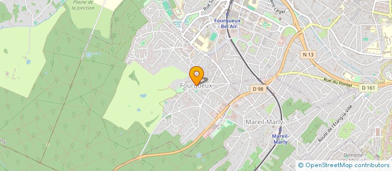 localisation de l'entreprise ALPHA VOLETS 78 à SAINT-GERMAIN-EN-LAYE