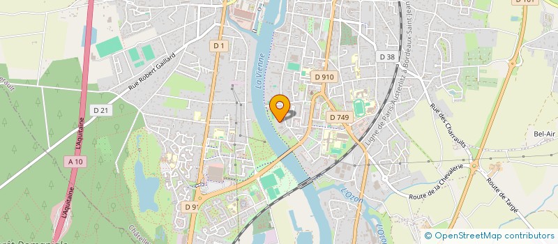 localisation de l'entreprise ALPHAB-AIDE à CHATELLERAULT
