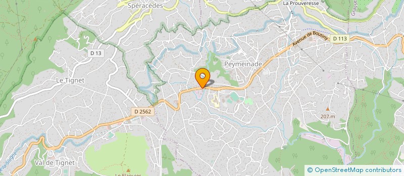 localisation de l'entreprise ALPHABAT MEDITERRANEE  PEYMEINADE