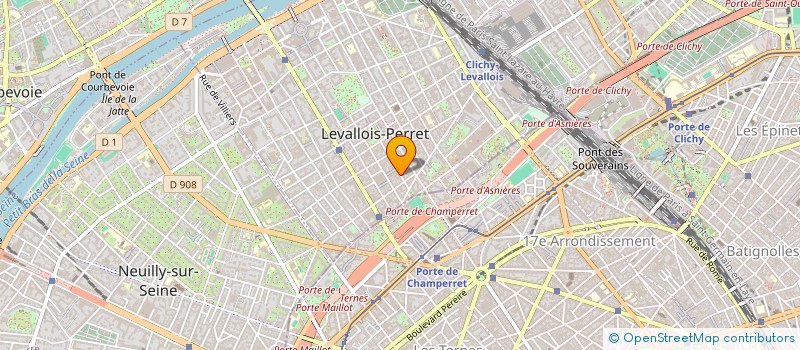 localisation de l'entreprise ALPHABAT86 à LEVALLOIS-PERRET