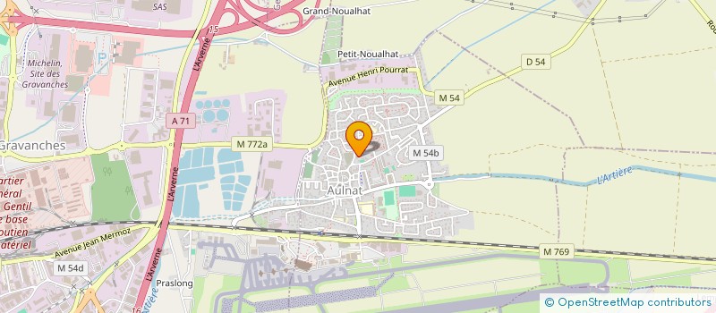 localisation de l'entreprise ALPHABEDS  AULNAT