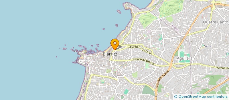 localisation de l'entreprise ALPHABET à BIARRITZ