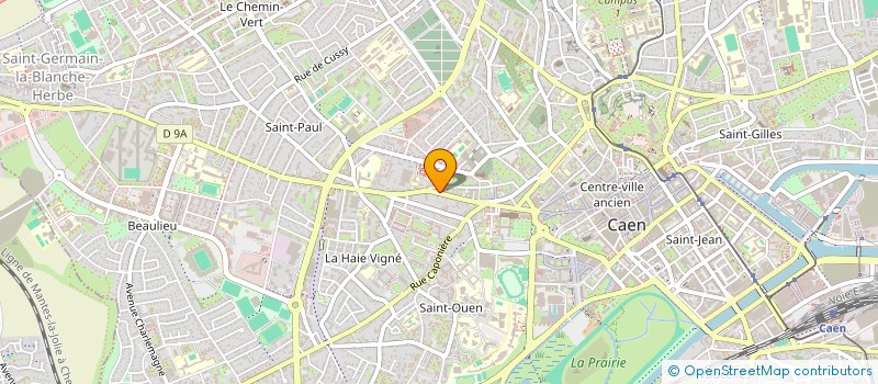 localisation de l'entreprise ALPHABET PIZZA à CAEN