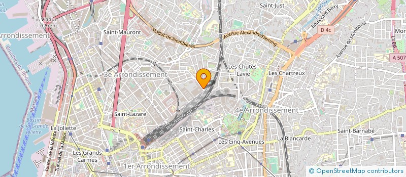 localisation de l'entreprise ALPHABETVILLE à MARSEILLE