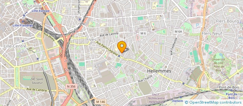 localisation de l'entreprise ALPHABITAT à LILLE