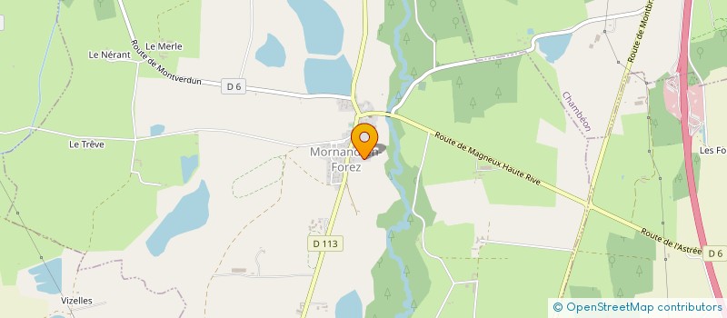 localisation de l'entreprise ALPHADEX CLASSEMENT ET ORGANISATION  CHAMPDIEU