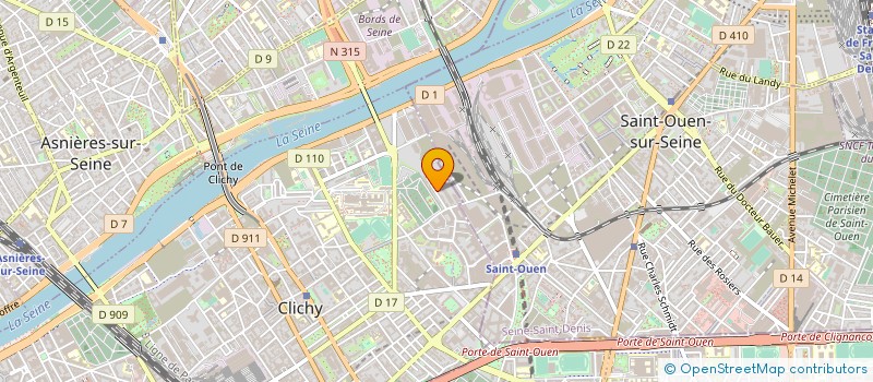 localisation de l'entreprise ALPHADI EURL à CLICHY