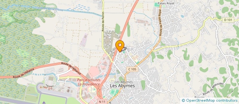 localisation de l'entreprise ALPHADIS à LES ABYMES