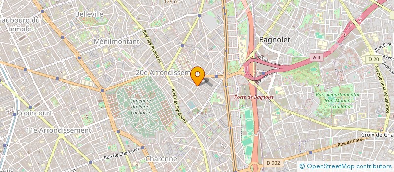 localisation de l'entreprise ALPHAGIR  PARIS