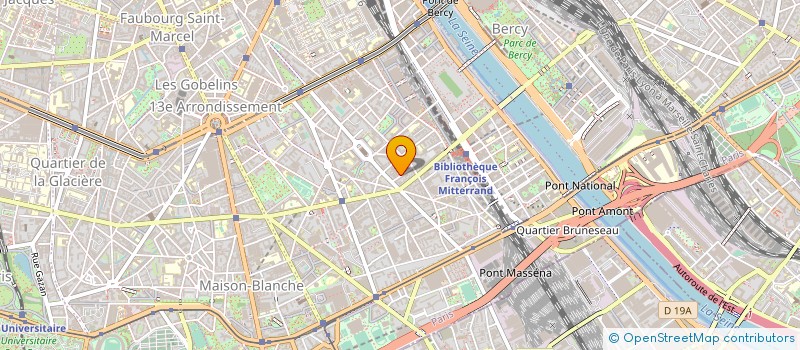 localisation de l'entreprise ALPHAJ  PARIS