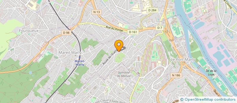 localisation de l'entreprise ALPHALIGHT  LE PECQ