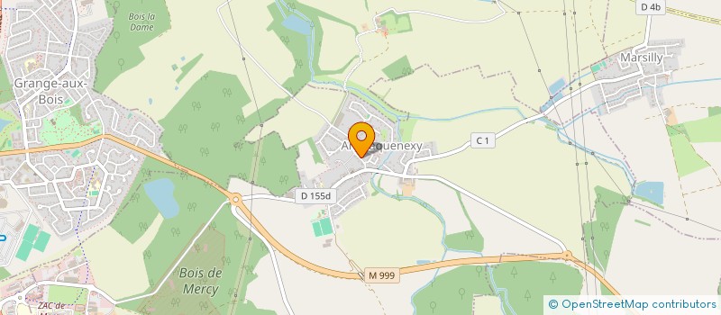 localisation de l'entreprise ALPHALOR  ARS-LAQUENEXY