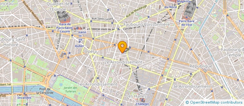 localisation de l'entreprise ALPHAMED à PARIS