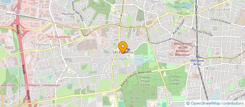 localisation de l'entreprise ALPHAMEDIA à MERIGNAC