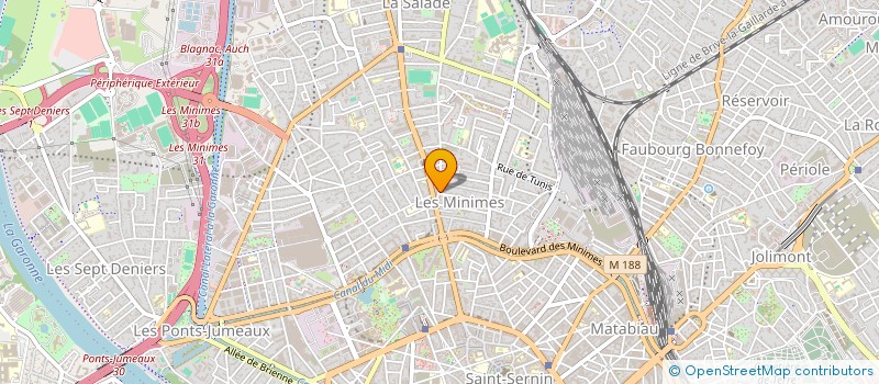 localisation de l'entreprise ALPHAMEK à TOULOUSE