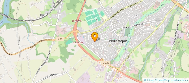 localisation de l'entreprise ALPHANERGIES  PLOUFRAGAN