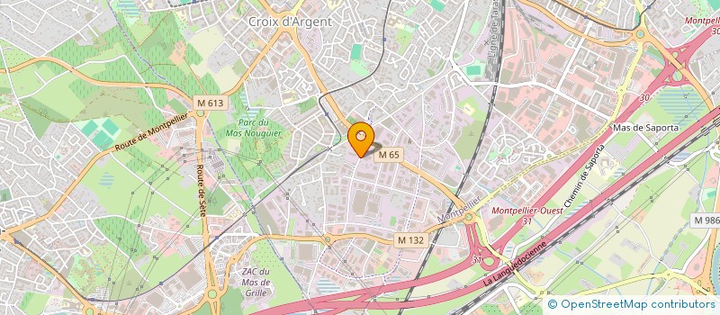 localisation de l'entreprise ALPHANET MANAGEMENT GROUPE à MONTPELLIER