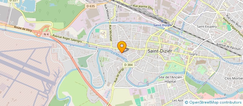 localisation de l'entreprise ALPHANETINFO XEFI SAINT DIZIER à SAINT-DIZIER
