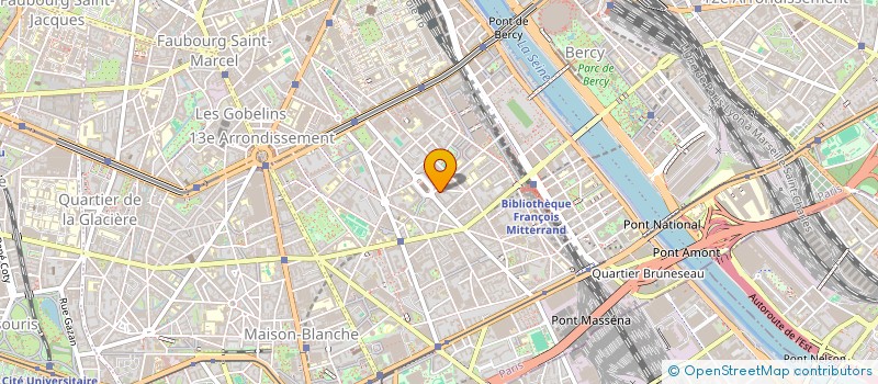 localisation de l'entreprise ALPHAOMEGA +  PARIS