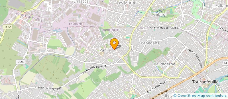 localisation de l'entreprise ALPHAPROD  TOURNEFEUILLE