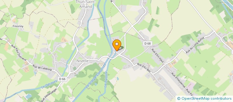 localisation de l'entreprise ALPHAQUA  NIVELLE