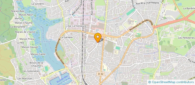 localisation de l'entreprise ALPHARD à LES SABLES D'OLONNE