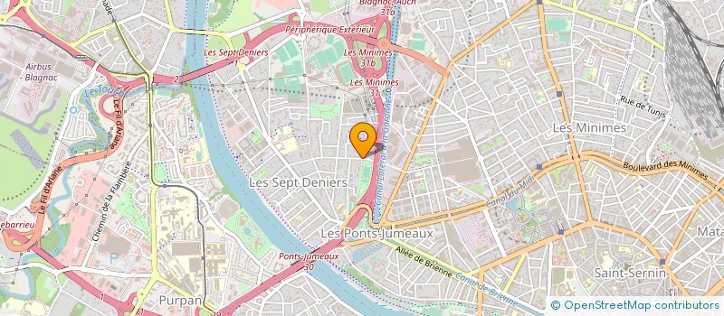 localisation de l'entreprise ALPHARELEC à TOULOUSE