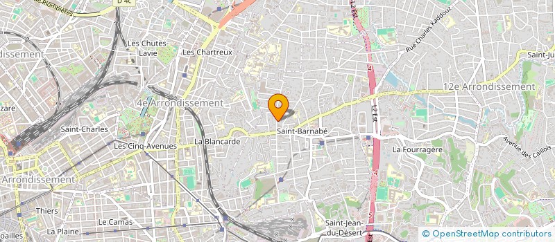 localisation de l'entreprise ALPHAREPA à MARSEILLE