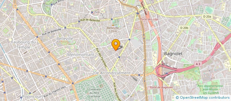 localisation de l'entreprise ALPHASCREEN  PARIS