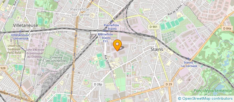 localisation de l'entreprise ALPHASQUARED  STAINS