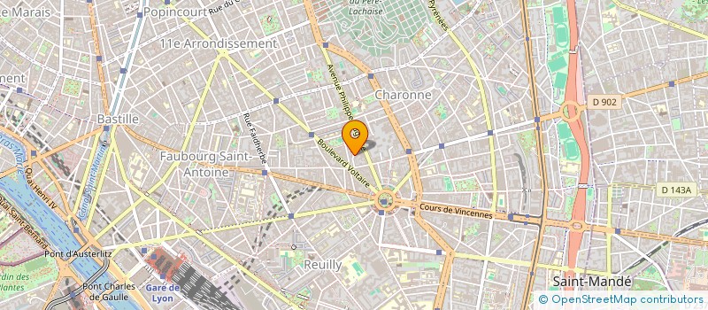 localisation de l'entreprise ALPHASSURANCES à PARIS
