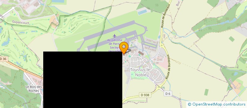 localisation de l'entreprise ALPHATEC à TOUSSUS-LE-NOBLE
