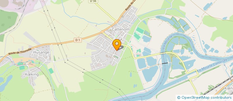 localisation de l'entreprise ALPHATEC EUROPE  CATTENOM