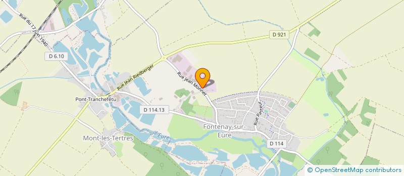 localisation de l'entreprise ALPHATECK à FONTENAY-SUR-EURE