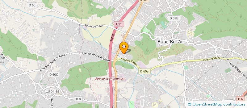 localisation de l'entreprise ALPHATEL à BOUC-BEL-AIR