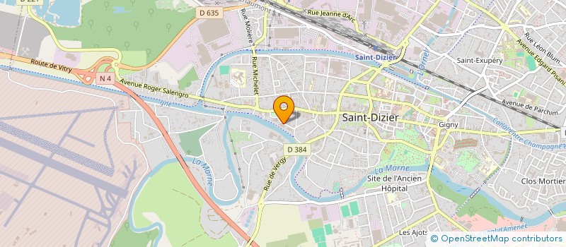 localisation de l'entreprise ALPHATELECOM à SAINT-DIZIER
