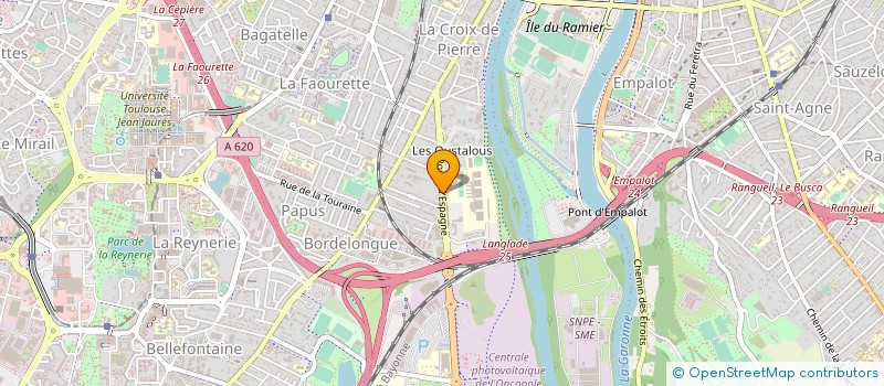 localisation de l'entreprise ALPHATH18 à TOULOUSE