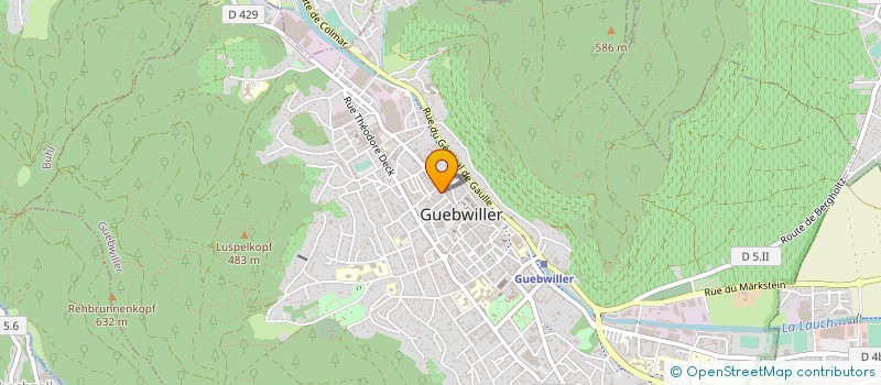 localisation de l'entreprise ALPHATRONIQUE à GUEBWILLER